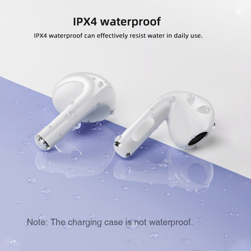 ميبرو سماعات أذن لاسلكية MIBRO EARBUDS4 بتقنية البلوتوث، خفيفة الوزن، بتصميم مريح، خاصية إلغاء الضوضاء، مقاومة للماء بمعيار IPX4، عمر بطارية طويل يصل إلى 30 ساعة، مناسبة لجميع أنواع الأذنين - Image 3